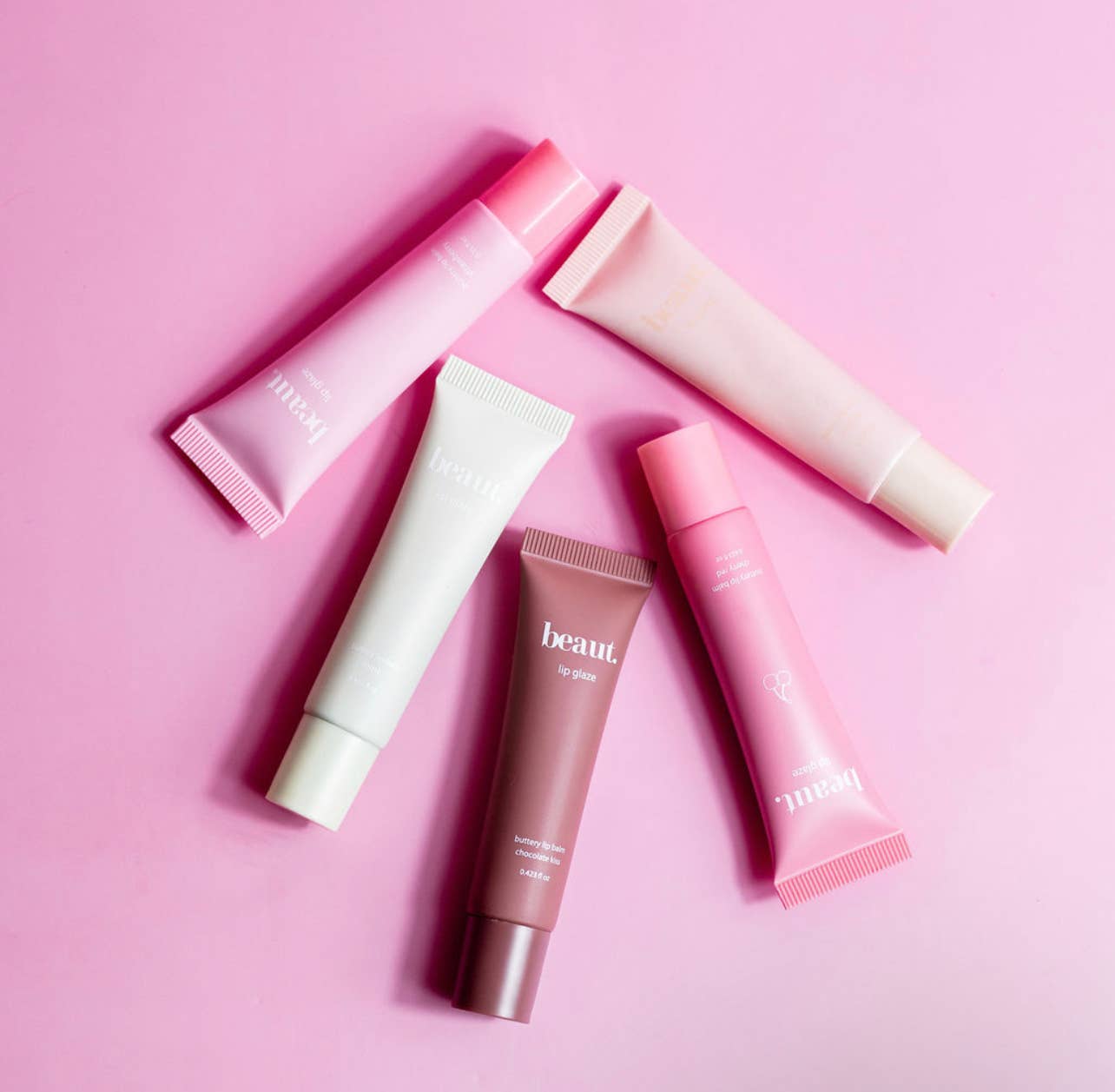 Vanilla and Strawberry Nourishing Lip Glaze - Lip Gloss: Chocolate